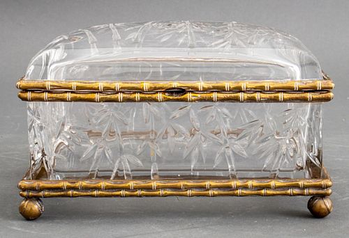 CASTILIAN CUT CRYSTAL GLASS MOUNTED