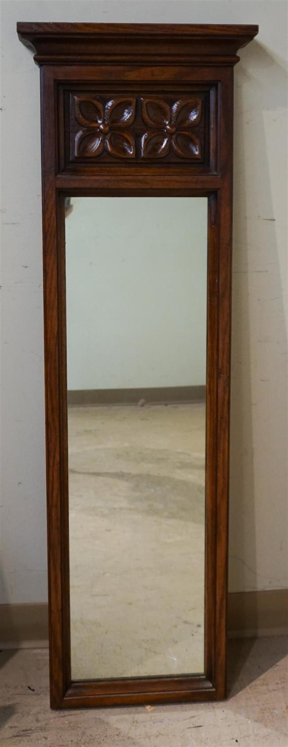 CASTLE OAK FRAME PIER MIRROR,