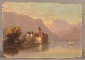 CASTLE OF CHILLON, LAKE GENEVA