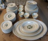 CASTLETON CHINA FLORAL GILT DE