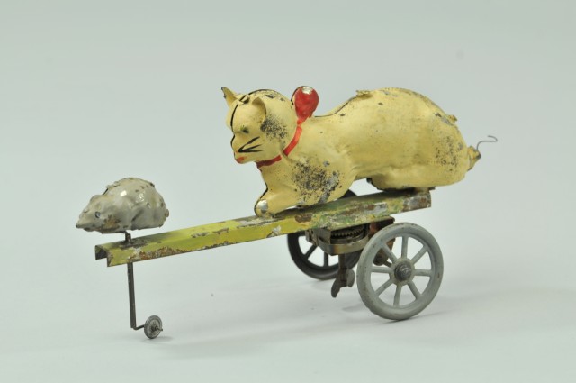 CAT AND MOUSE TOY German both