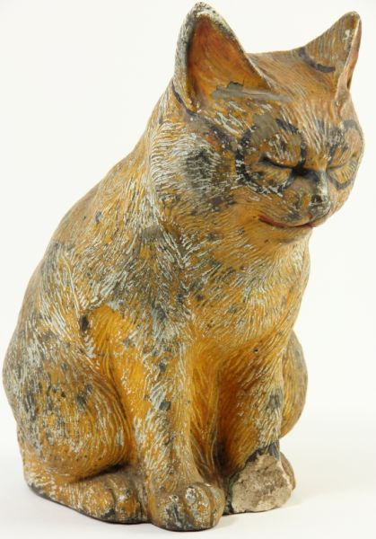 Cat Door Stoplate 19th century