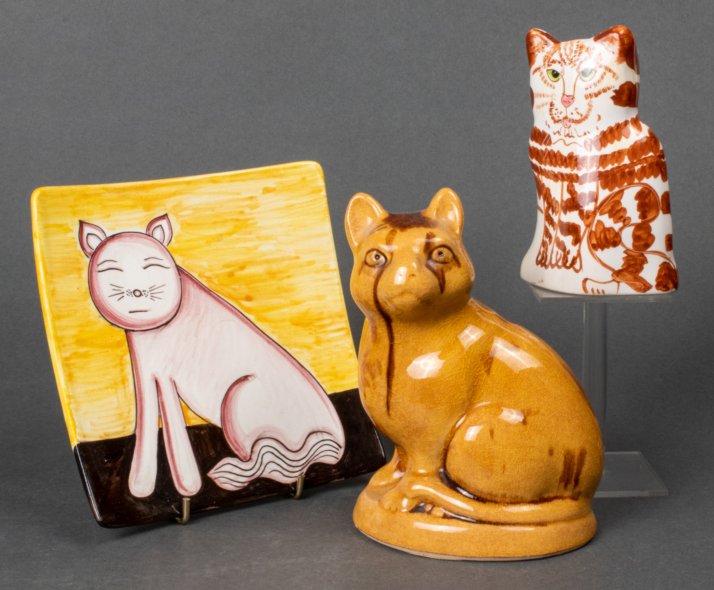 CAT MOTIF CERAMIC ARTICLES, GROUP
