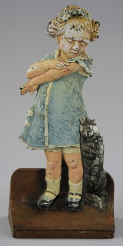 CAT SCRATCH FEVER DOORSTOP Made