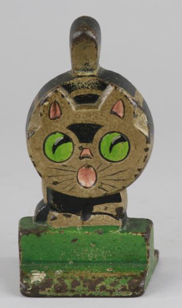 CAT WEDGE DOORSTOP Hubley child's