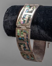 CATALAN TAXCO SILVER ABALONE S
