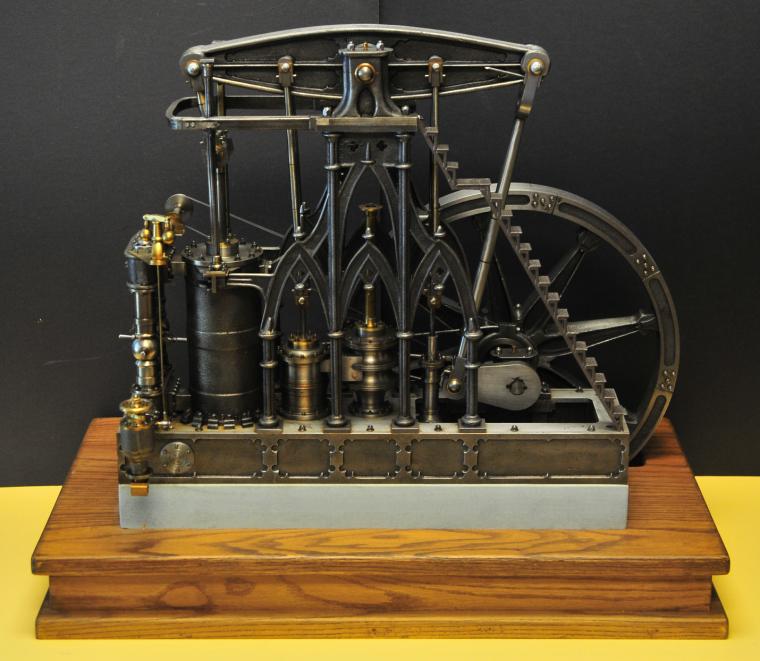 CATHEDRAL STYLED STEAM ENGINE