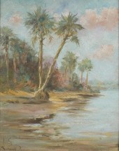 CATHERINE STOCKWELL, OIL ON BO