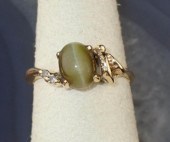 CAT'S EYE, DIAMOND AND FOURTEE