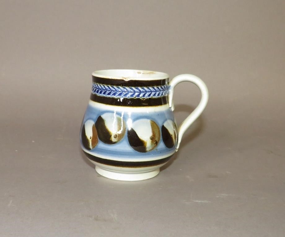 CAT'S EYE PATTERN MOCHA MUGca.