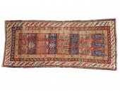 CAUCASIAN ANTIQUE RUNNER RUGAn