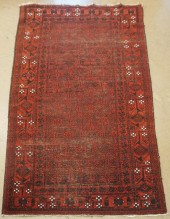 CAUCASIAN BOKHARA RUG, 7 FT 1