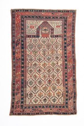 CAUCASIAN DAGESTAN PRAYER RUG.