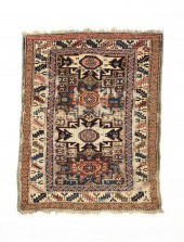 CAUCASIAN DERBENT RUG. Mid 19t