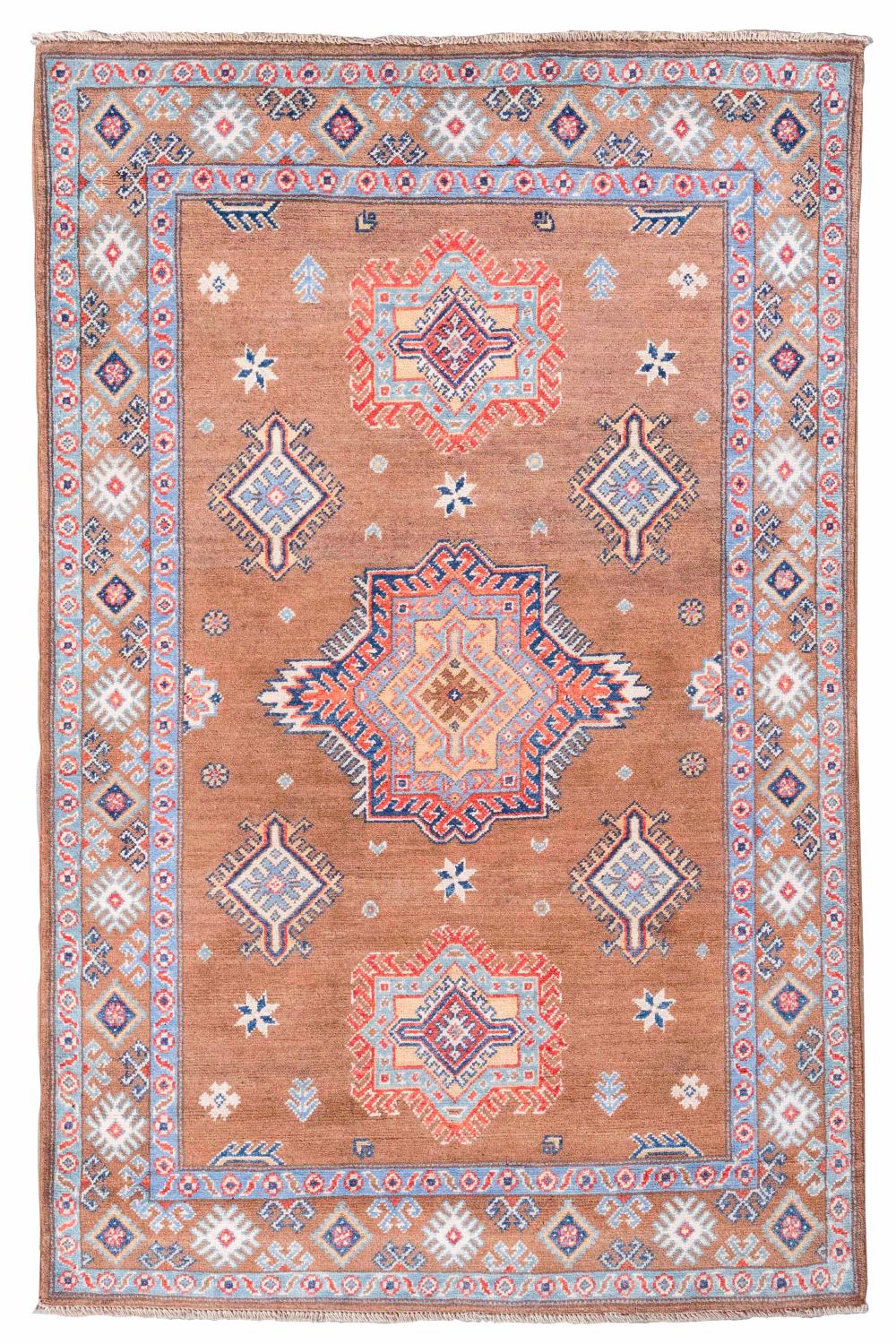 CAUCASIAN DESIGN RUG: 4’0” X 6’0”