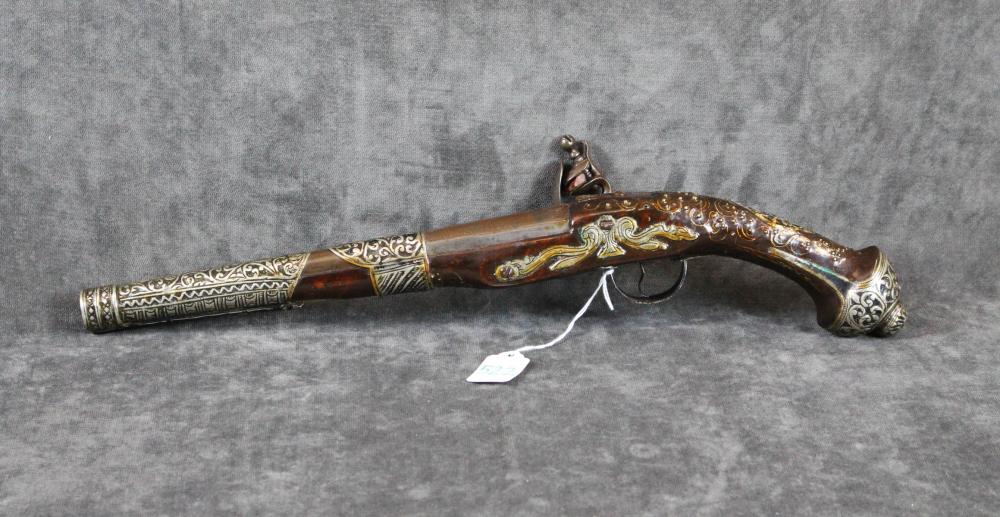 CAUCASIAN FLINTLOCK PISTOLCAUCASIAN