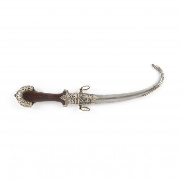 CAUCASIAN JAMBIYA DAGGER 19th -