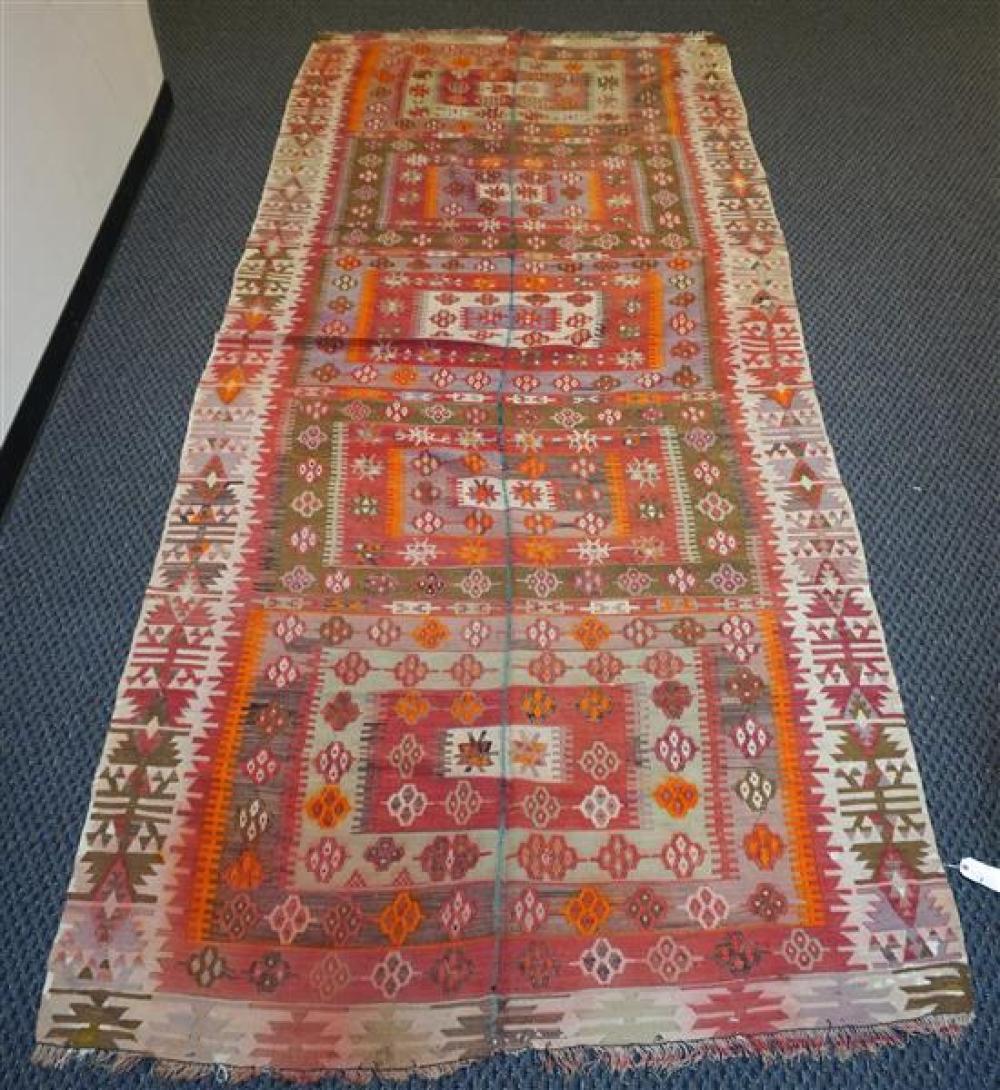 CAUCASIAN KILIM RUG, 5 FT 3 IN X 12