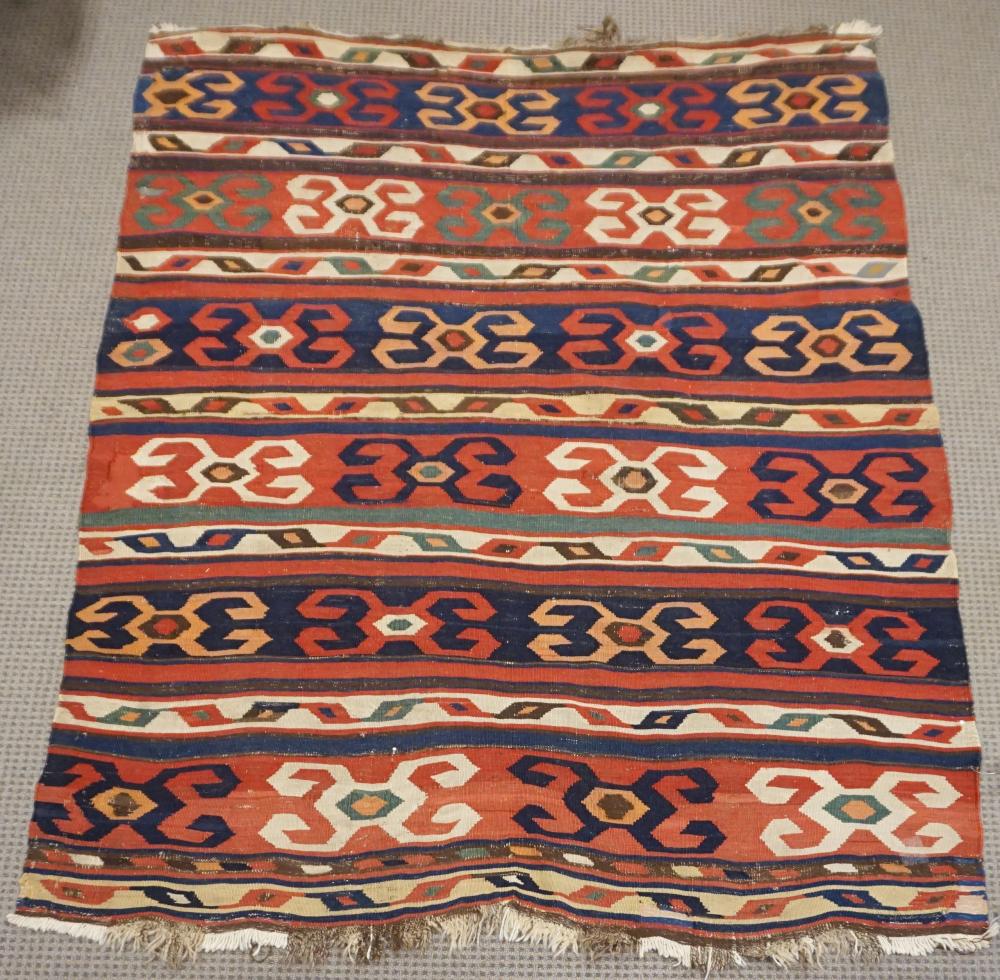 CAUCASIAN KILIM RUG, 8 FT 2 IN X