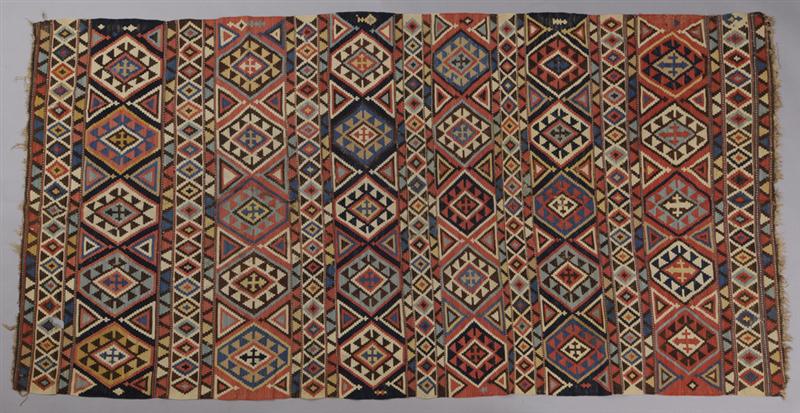 CAUCASIAN KILIM Worked with