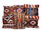 Caucasian mafrash panel pillow