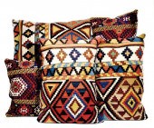 Caucasian mafrash panel pillow