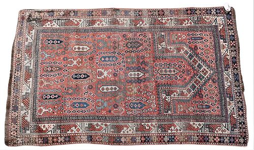 CAUCASIAN ORIENTAL PRAYER RUG, 3' X