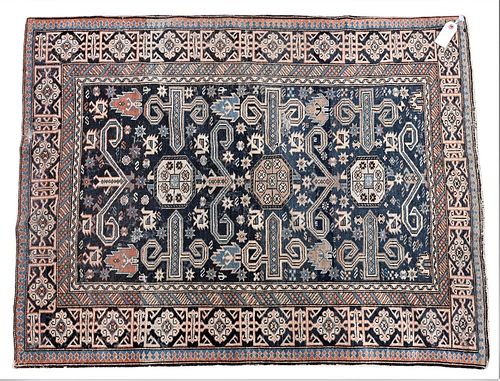 CAUCASIAN ORIENTAL THROW RUG, 3'