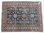 CAUCASIAN ORIENTAL THROW RUG,