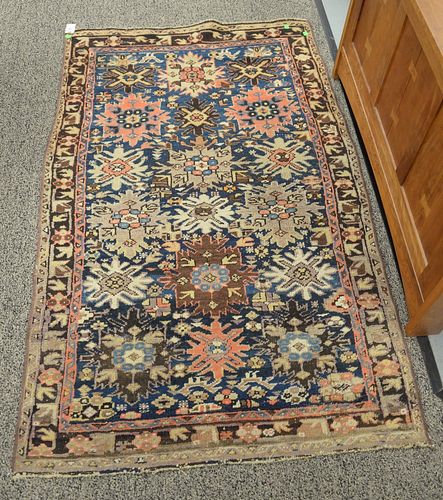 CAUCASIAN ORIENTAL THROW RUG, 3'