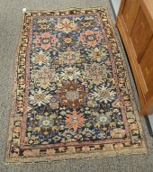 CAUCASIAN ORIENTAL THROW RUG,