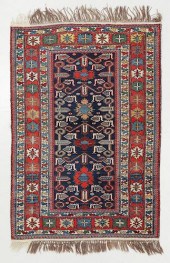 CAUCASIAN PERPEDIL RUG, EARLY