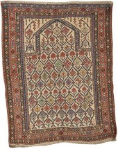 CAUCASIAN PRAYER RUG, CA. 1900