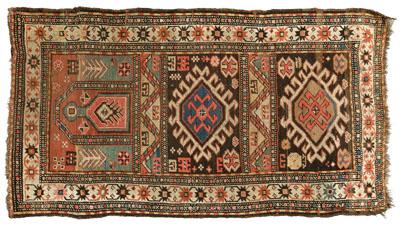 Caucasian prayer rug, three