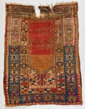 CAUCASIAN PRAYER RUG3' 3" wide