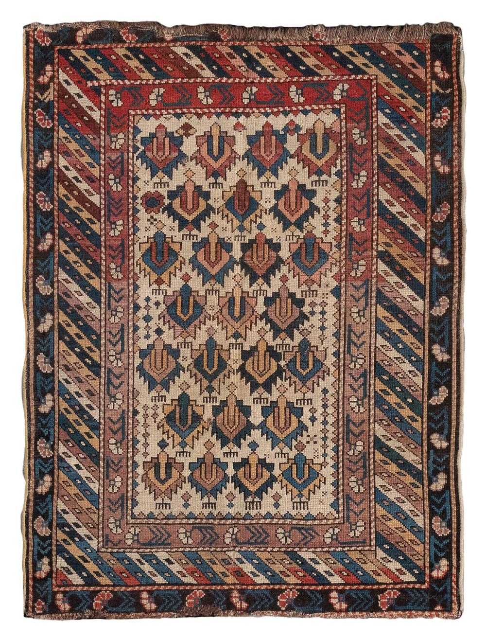CAUCASIAN RUG: 3’2” X 4’0” FIRST