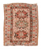 CAUCASIAN RUG: 3’4” X 4’4”CAUC