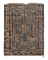 CAUCASIAN RUG: 3’7” X 4’6”CAUC