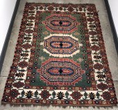 CAUCASIAN RUG, 6' 11" X 4' 11.