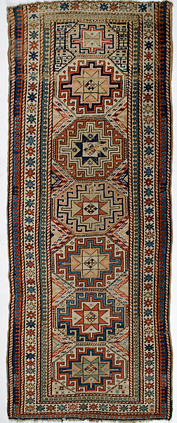 Caucasian Rug Caucasian rug; 94 x