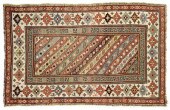 Caucasian rug, central panel w