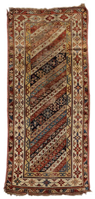 Caucasian Rug finely woven, central