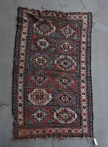 CAUCASIAN RUGwith use wear,