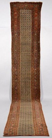 CAUCASIAN RUNNER, 192" X 38 1/