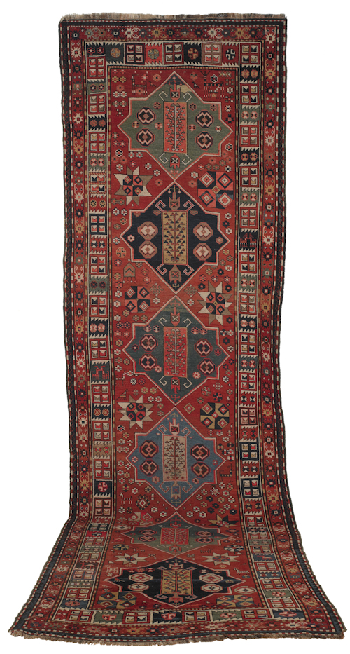 Caucasian runner with six