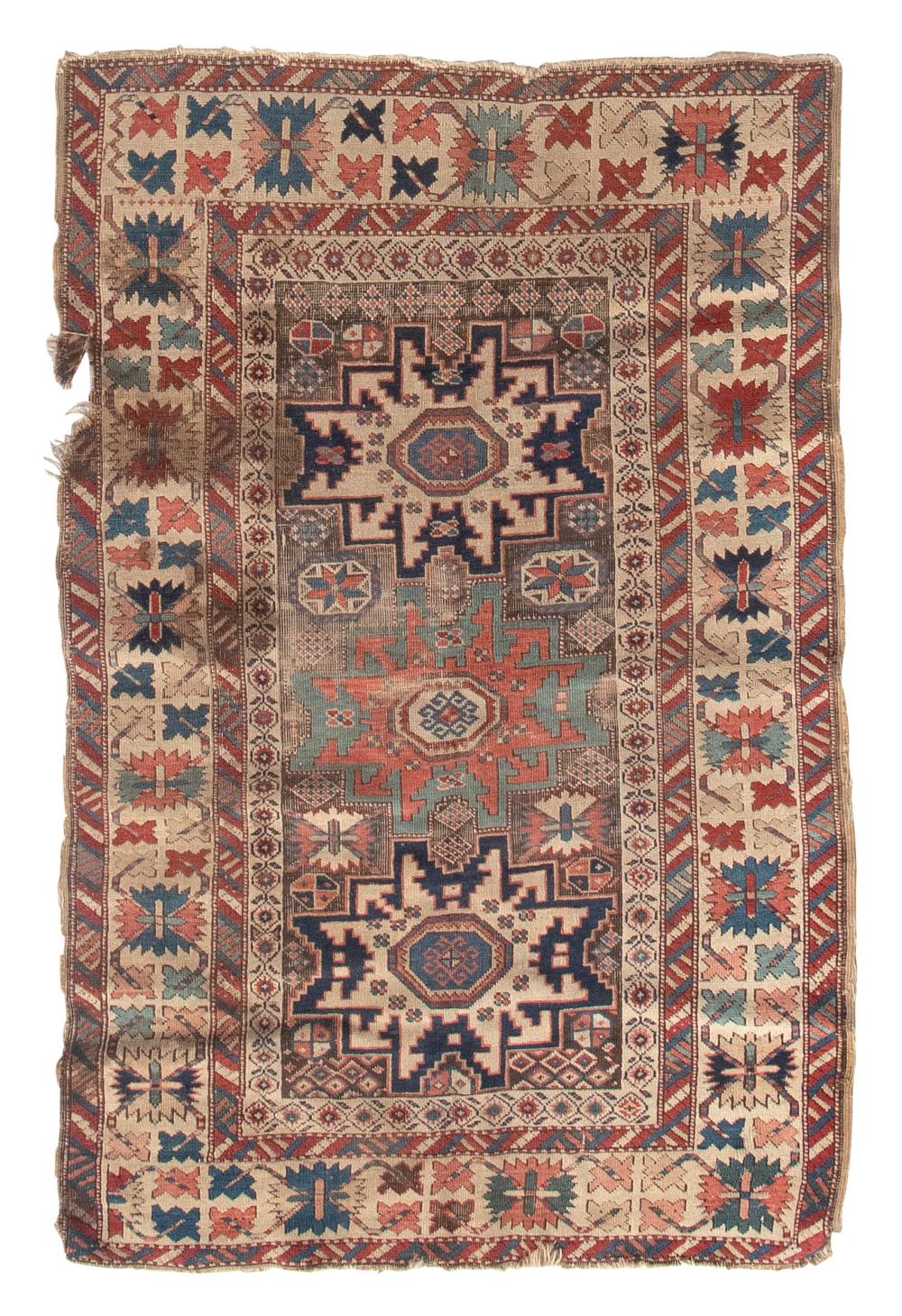 CAUCASIAN SCATTER RUG: 3’3” X