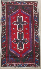 CAUCASIAN SCATTER RUG, 4 FT 8