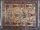 CAUCASIAN SCATTER RUG, 5 FT 3