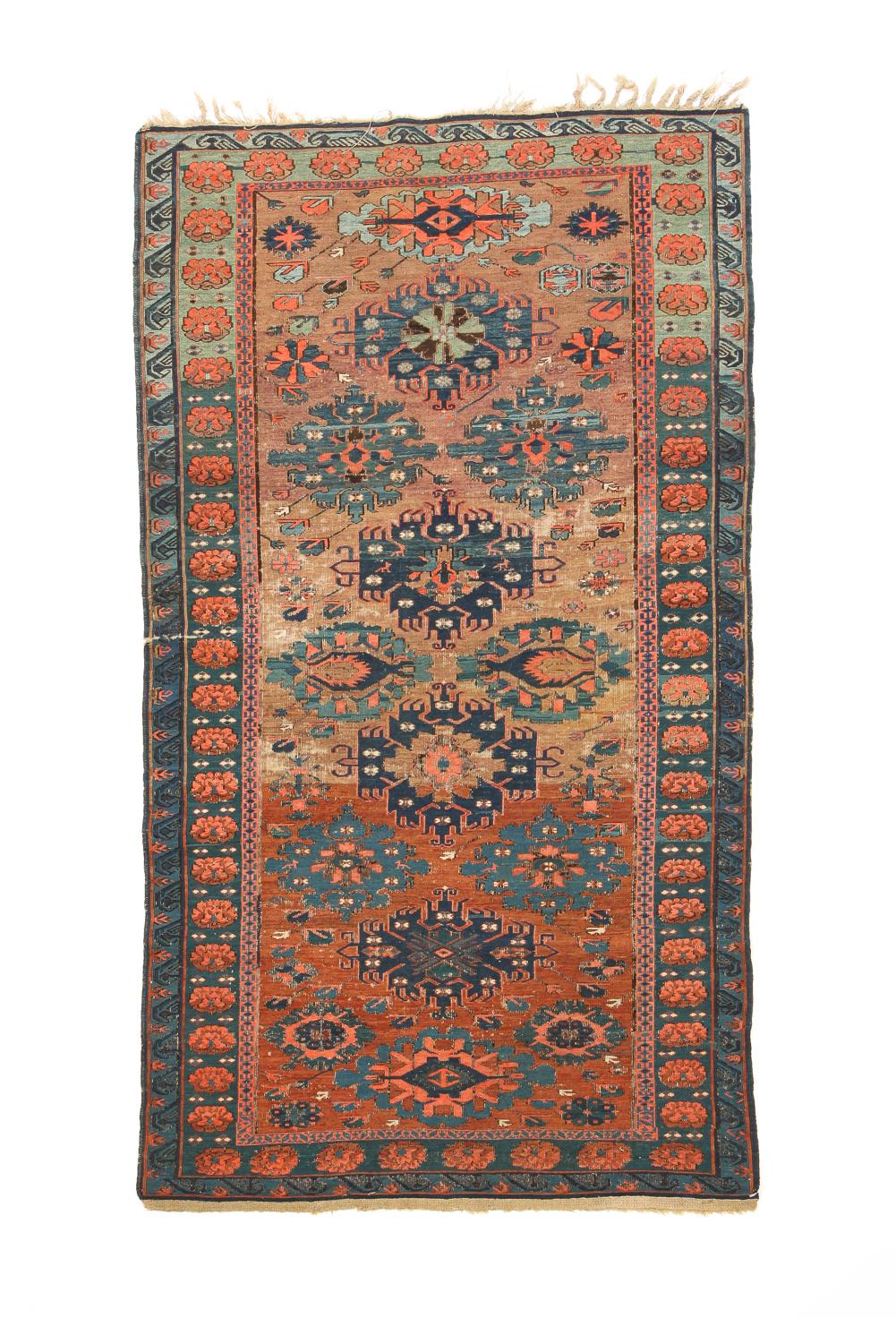 CAUCASIAN SEICHOUR SOUMAC RUG.