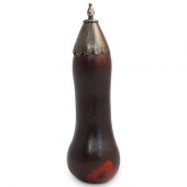 CAUCASIAN SILVER TOPPER HANDCR